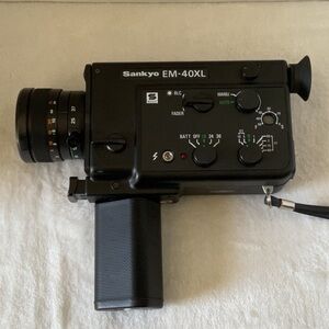 Sankyo vintage video camera em-40xl